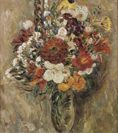 Leon Comerre bloemen oil painting picture
